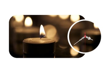 2-Delar - Flerfärgad - Inredning - Väggdekor - Väggklocka & väggur