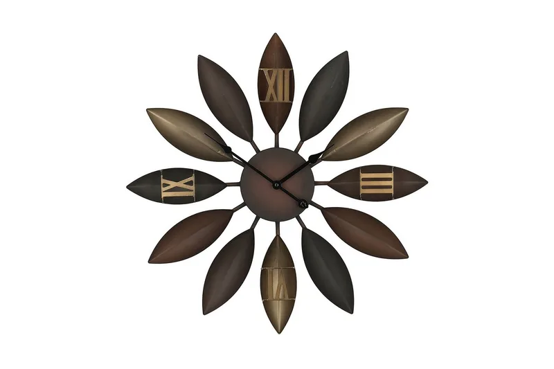 Beinwil Väggklocka 55 cm - Brun - Inredning - Väggdekor - Väggklocka & väggur