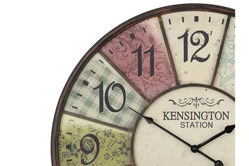 Boswil Väggklocka 59 cm - Flerfärgad - Inredning - Väggdekor - Väggklocka & väggur