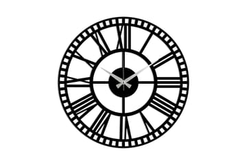 Dekoration Väggklocka - Svart - Inredning - Väggdekor - Väggklocka & väggur