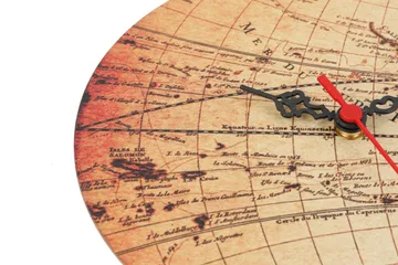 Dekorativ MDF-klocka 2 Delar - Flerfärgad - Inredning - Väggdekor - Väggklocka & väggur