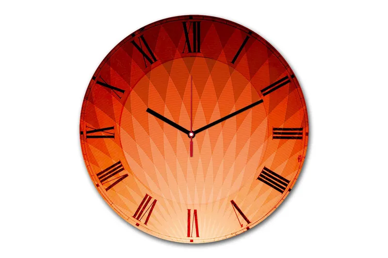 Dekorativ MDF-klocka, Flerfärgad