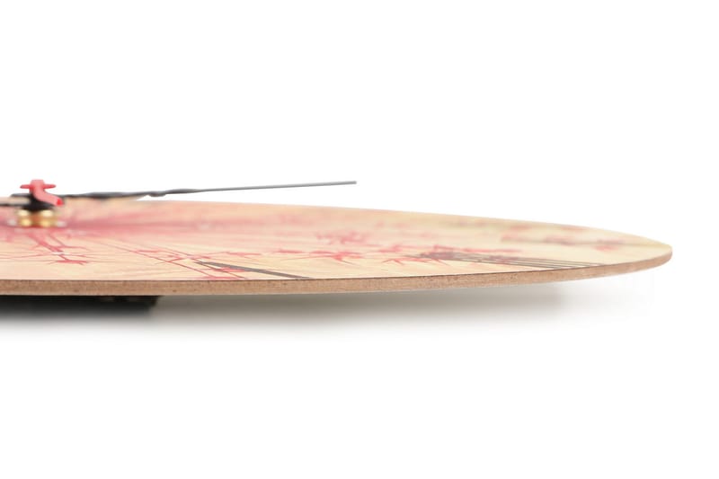 Dekorativ MDF-klocka - Flerfärgad - Inredning - Väggdekor - Väggklocka & väggur