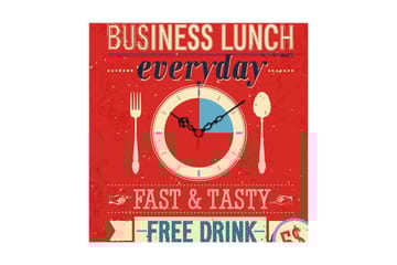 Dekorativ MDF Väggklocka 40x40 cm - Flerfärgad - Inredning - Väggdekor - Väggklocka & väggur