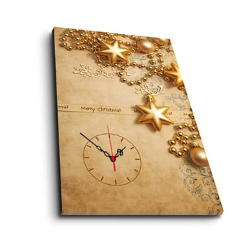 Dekorativ Väggklocka 45x70 cm - Flerfärgad - Inredning - Väggdekor - Väggklocka & väggur