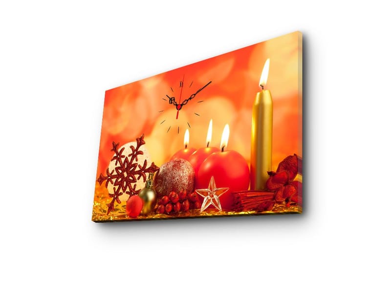 Dekorativ Väggklocka 45x70 cm, Flerfärgad