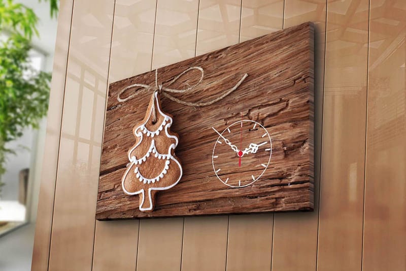 Dekorativ Väggklocka 45x70 cm, Flerfärgad