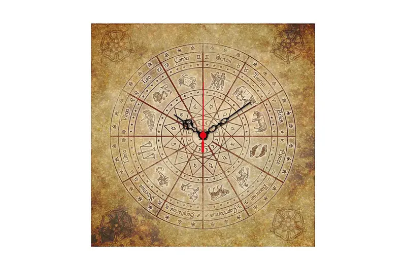 Diyadin Dekorklocka 40x40 cm, Flerfärgad