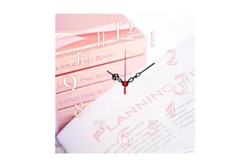 Diyadin Dekorklocka 40x40 cm - Flerfärgad - Inredning - Väggdekor - Väggklocka & väggur