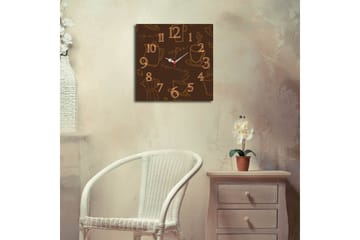 Diyadin Dekorklocka 40x40 cm Kitchen - Flerfärgad - Inredning - Väggdekor - Väggklocka & väggur