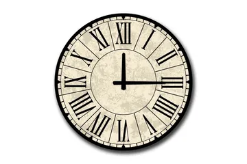 Diyadin Dekorklocka 50 cm Rund - Flerfärgad - Inredning - Väggdekor - Väggklocka & väggur