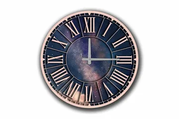 Diyadin Dekorklocka 50 cm Rund - Flerfärgad - Inredning - Väggdekor - Väggklocka & väggur