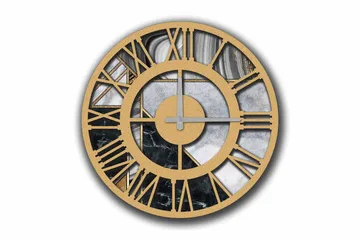 Diyadin Dekorklocka 50 cm Rund - Flerfärgad - Inredning - Väggdekor - Väggklocka & väggur