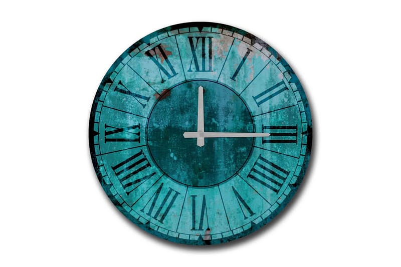 Diyadin Dekorklocka 50 cm Rund, Flerfärgad