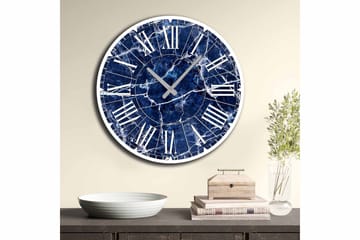 Diyadin Dekorklocka 50 cm Rund - Flerfärgad - Inredning - Väggdekor - Väggklocka & väggur