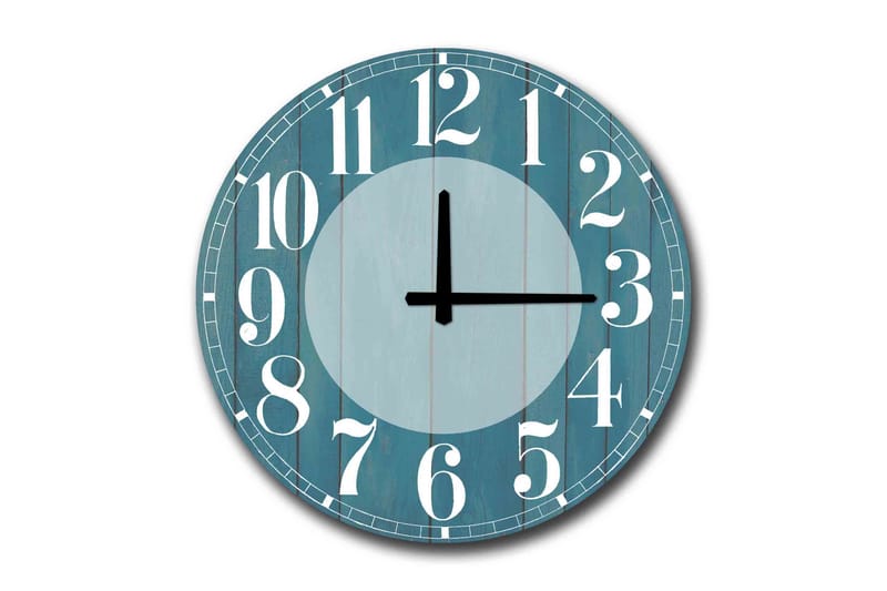 Diyadin Dekorklocka 50 cm Rund, Flerfärgad