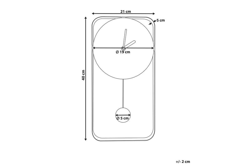 Pendelur Servoz - Inredning - Väggdekor - Väggklocka & väggur - Urverk till väggklocka