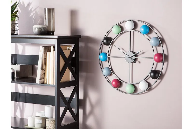 Reiden Väggklocka 56 cm, Flerfärgad