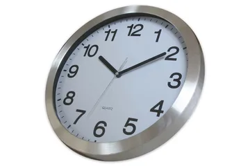 Stanwick Väggklocka - Silver - Inredning - Väggdekor - Väggklocka & väggur