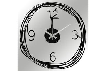 Stompeton Väggklocka - Svart - Inredning - Väggdekor - Väggklocka & väggur