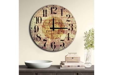 Väggdekor MDF Klocka - Inredning - Väggdekor - Väggklocka & väggur