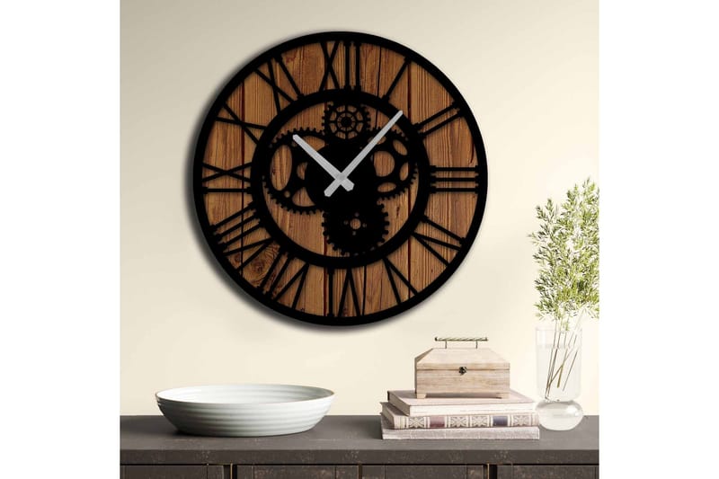 Väggdekor MDF Klocka - Inredning - Väggdekor - Väggklocka & väggur
