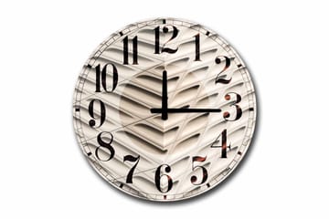 Väggdekor MDF Klocka - Inredning - Väggdekor - Väggklocka & väggur