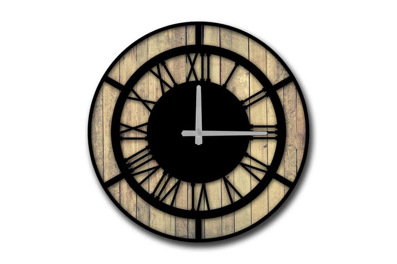 Väggdekor MDF Klocka