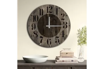 Väggdekor MDF Klocka - Inredning - Väggdekor - Väggklocka & väggur