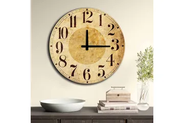 Väggdekor MDF Klocka - Inredning - Väggdekor - Väggklocka & väggur