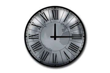 Väggdekor MDF Klocka - Inredning - Väggdekor - Väggklocka & väggur