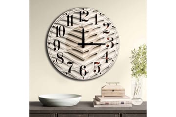 Väggdekor MDF Klocka - Inredning - Väggdekor - Väggklocka & väggur