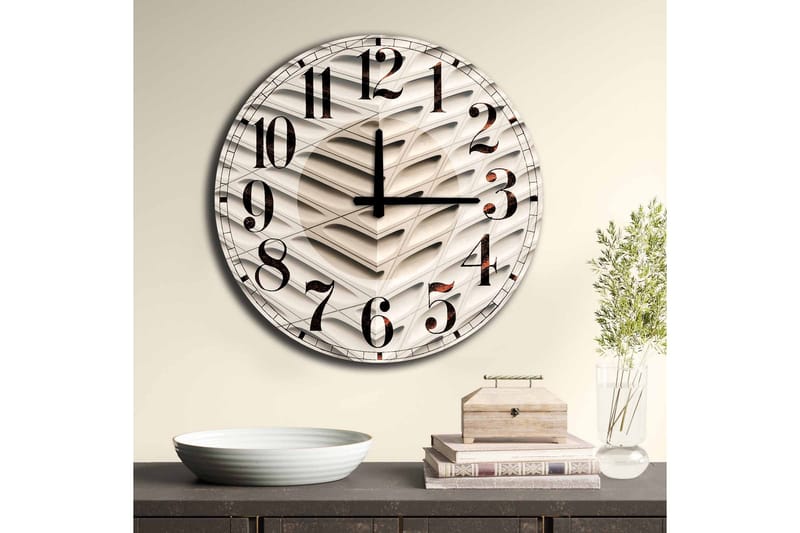 Väggdekor MDF Klocka - Inredning - Väggdekor - Väggklocka & väggur