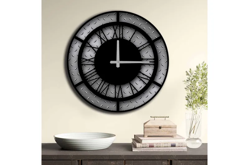 Väggdekor MDF Klocka - Inredning - Väggdekor - Väggklocka & väggur