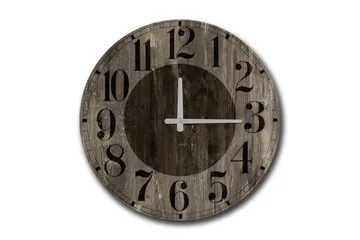 Väggdekor MDF Klocka - Inredning - Väggdekor - Väggklocka & väggur