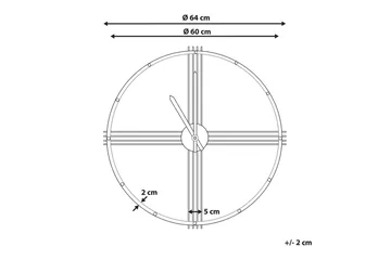 Väggklocka Ascona - Inredning - Väggdekor - Väggklocka & väggur - Urverk till väggklocka