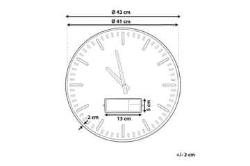 Väggklocka Brugg - Inredning - Väggdekor - Väggklocka & väggur - Urverk till väggklocka
