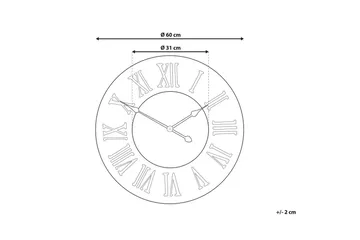Väggklocka Cuilco - Inredning - Väggdekor - Väggklocka & väggur - Urverk till väggklocka