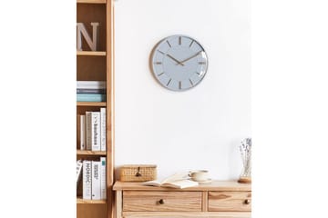 Väggklocka Daroca Grå/koppar - Grå/koppar - Inredning - Väggdekor - Väggklocka & väggur - Urverk till väggklocka