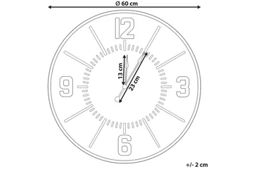 Väggklocka Dole - Inredning - Väggdekor - Väggklocka & väggur - Urverk till väggklocka