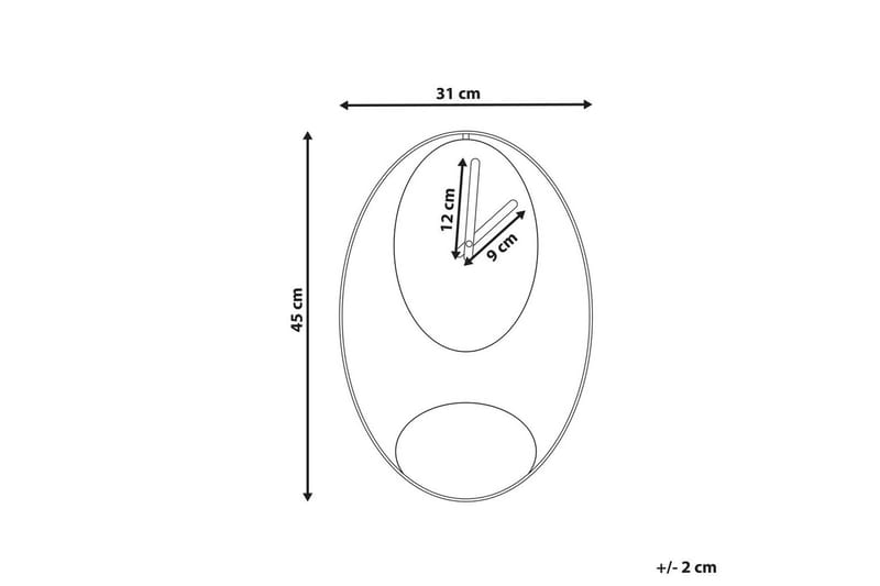Väggklocka Manigod - Inredning - Väggdekor - Väggklocka & väggur - Urverk till väggklocka
