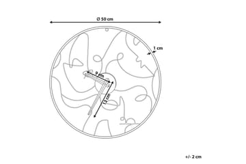 Väggklocka Menton - Inredning - Väggdekor - Väggklocka & väggur - Urverk till väggklocka