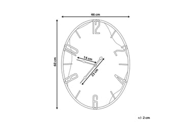 Väggklocka Meynes - Inredning - Väggdekor - Väggklocka & väggur - Urverk till väggklocka