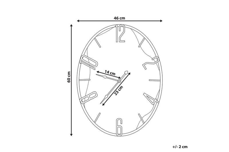 Väggklocka Meynes - Inredning - Väggdekor - Väggklocka & väggur - Urverk till väggklocka