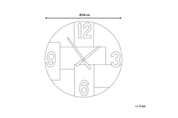 Väggklocka Michapan - Inredning - Väggdekor - Väggklocka & väggur - Urverk till väggklocka