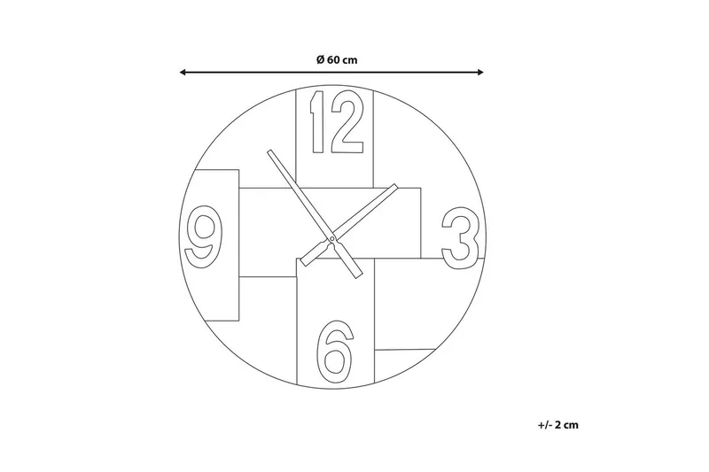 Väggklocka Michapan - Inredning - Väggdekor - Väggklocka & väggur - Urverk till väggklocka