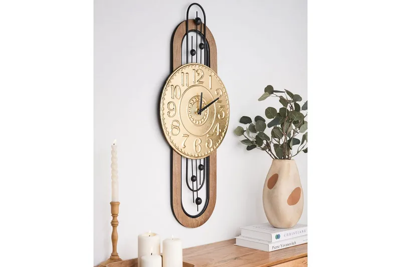 Väggklocka Nobelium - Inredning - Väggdekor - Väggklocka & väggur - Urverk till väggklocka