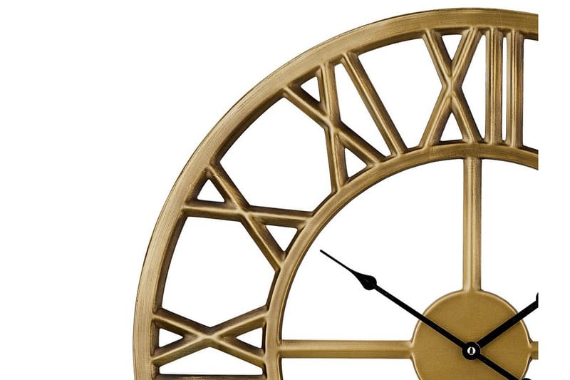 Väggklocka Nottwil 61 cm - Guld - Inredning - Väggdekor - Väggklocka & väggur