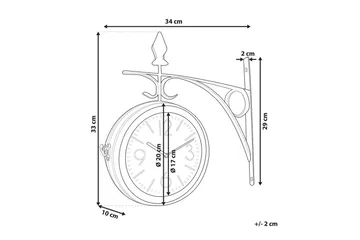 Väggklocka Romont - Inredning - Väggdekor - Väggklocka & väggur - Urverk till väggklocka