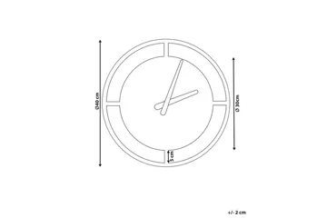 Väggklocka Trient - Inredning - Väggdekor - Väggklocka & väggur - Urverk till väggklocka